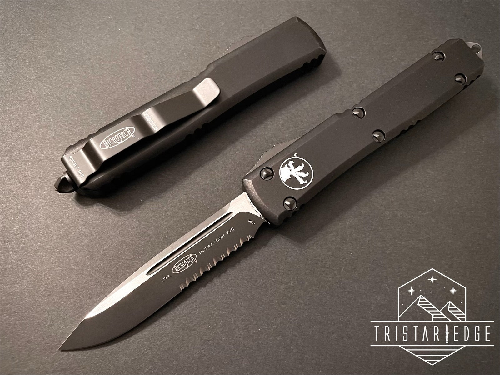 Ultratech S/E Tactical Partial Serrated 121-2 T - Tristar Edge