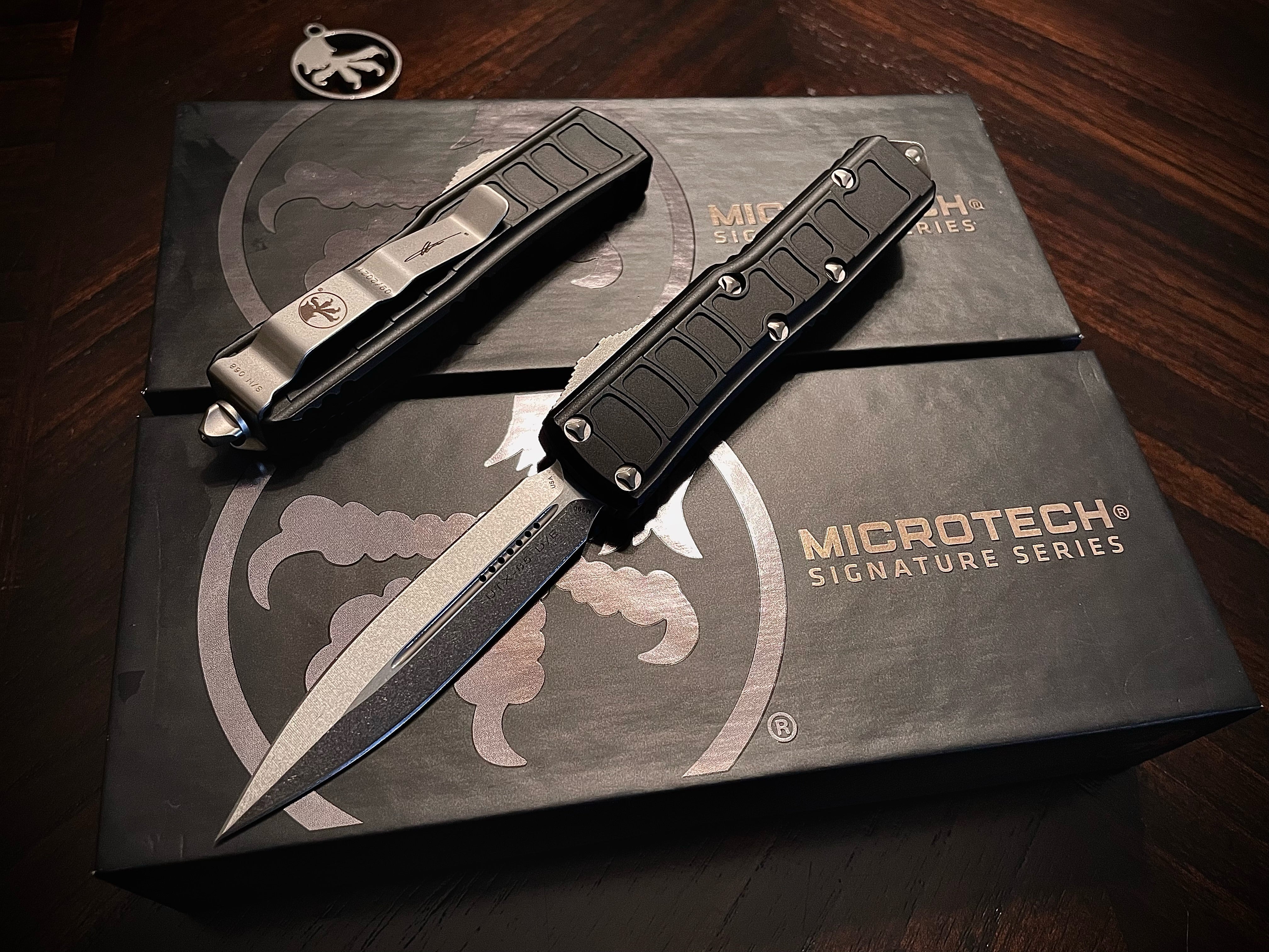 UTX-85 ll D/E Signature Series Stonewash Standard 232ll-10s - Tristar Edge