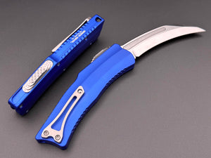 Heretic Knives ROC S/E Stonewash, Blue H060-2A-BLU - Tristar Edge