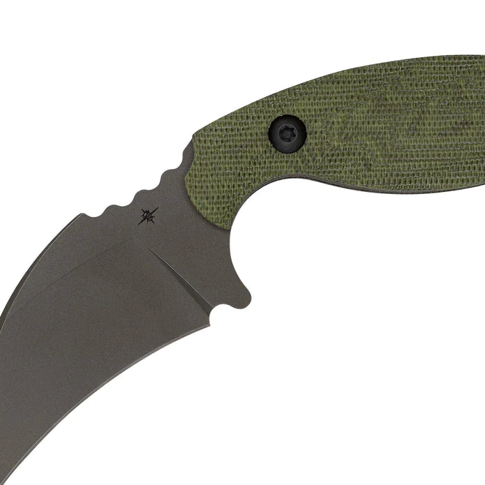 Toor Knives KARSUMBA Burlap Green - Tristar Edge