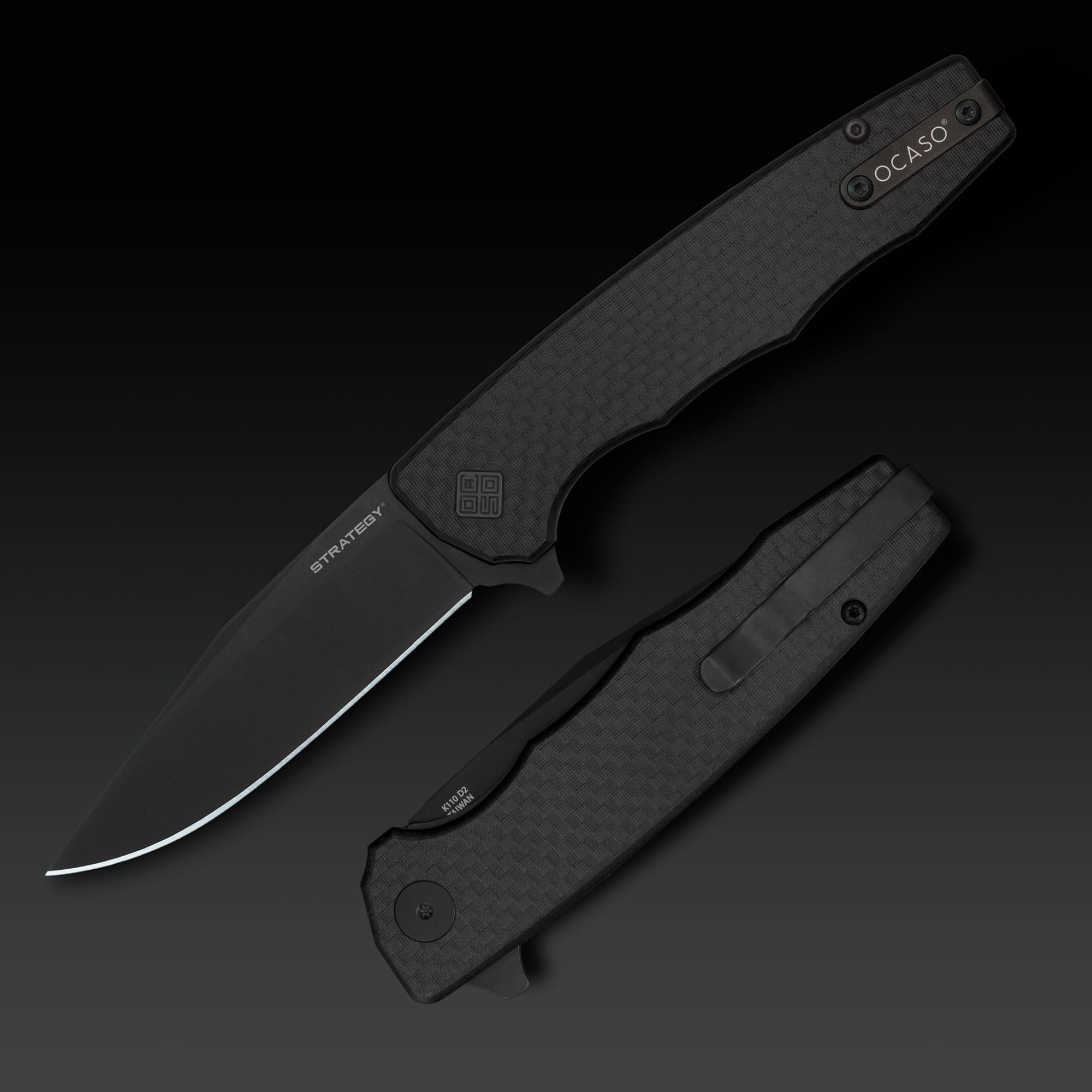 Strategy G-10 Carbon Fiber Black - Tristar Edge