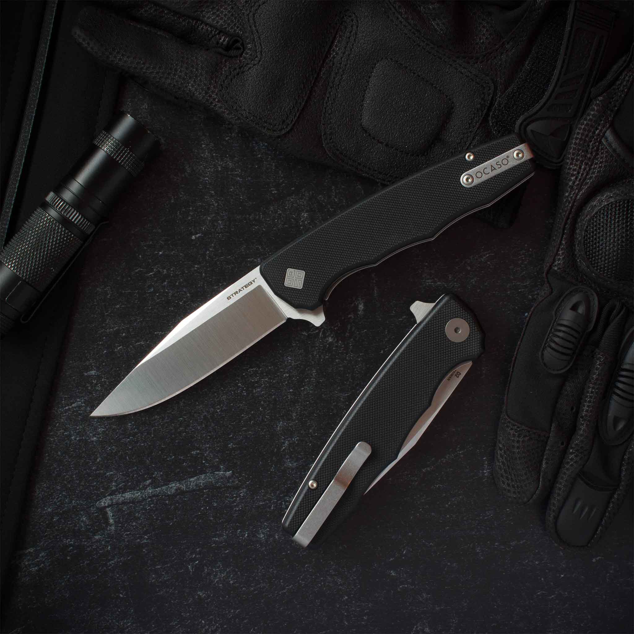 Strategy G-10 Satin Blade - Tristar Edge