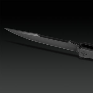 Solstice Black Titanium Harpoon - Tristar Edge