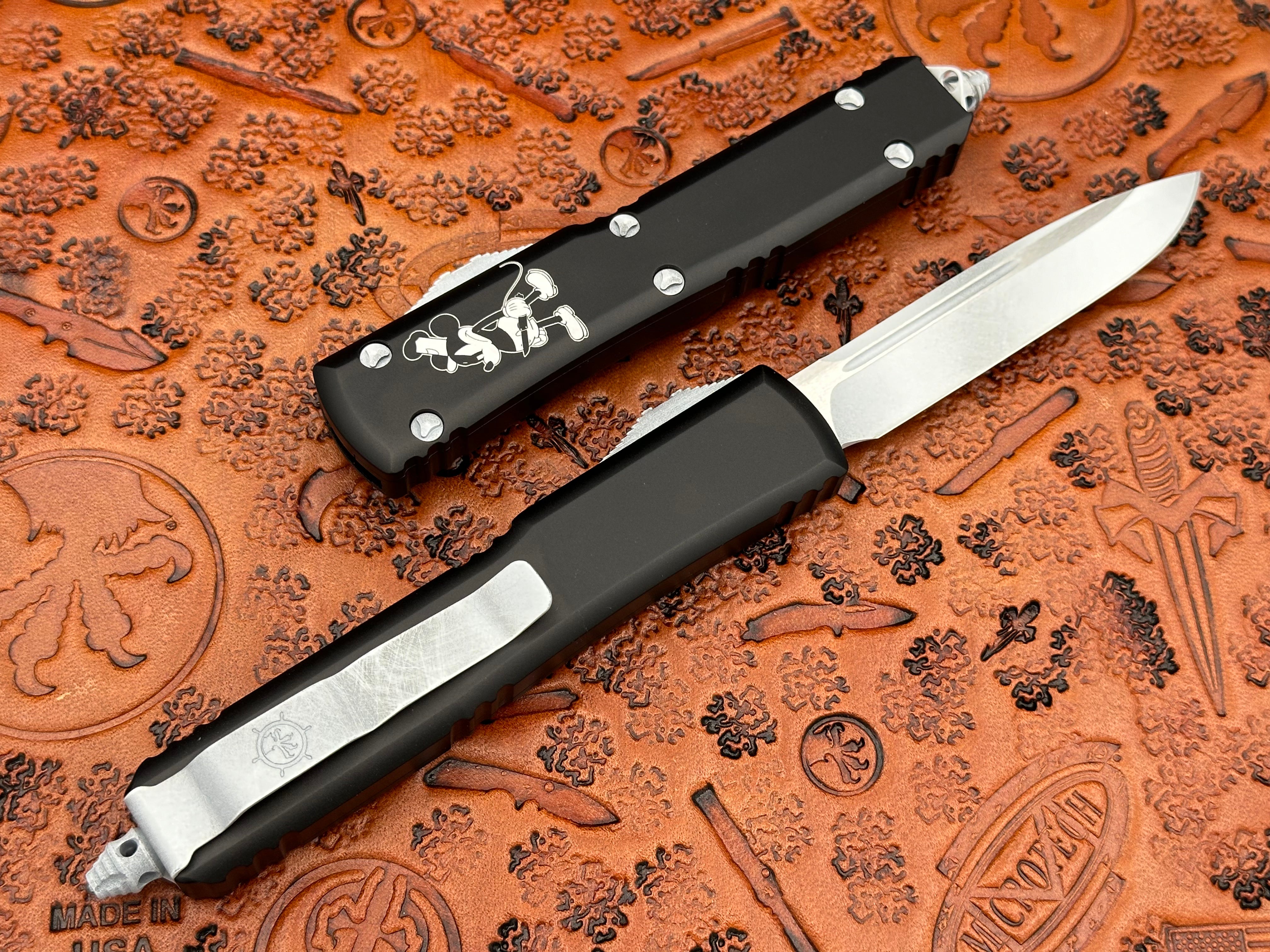 Microtech Ultratech Steamboat Willie Single Edge 121-1SB - Tristar Edge