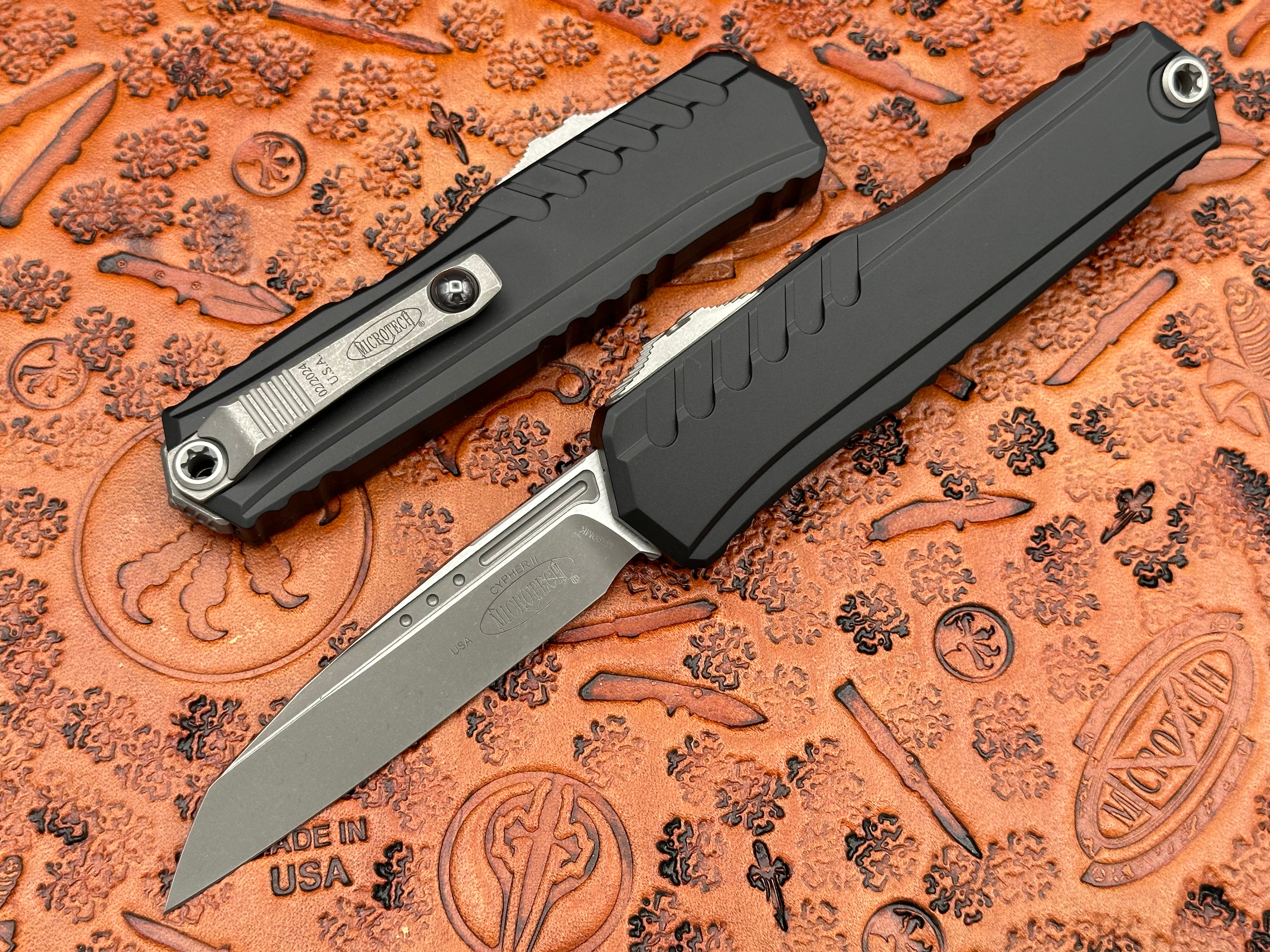 Microtech Cypher Gen II Wharncliffe Apocalyptic 1241-10 AP – Tristar Edge
