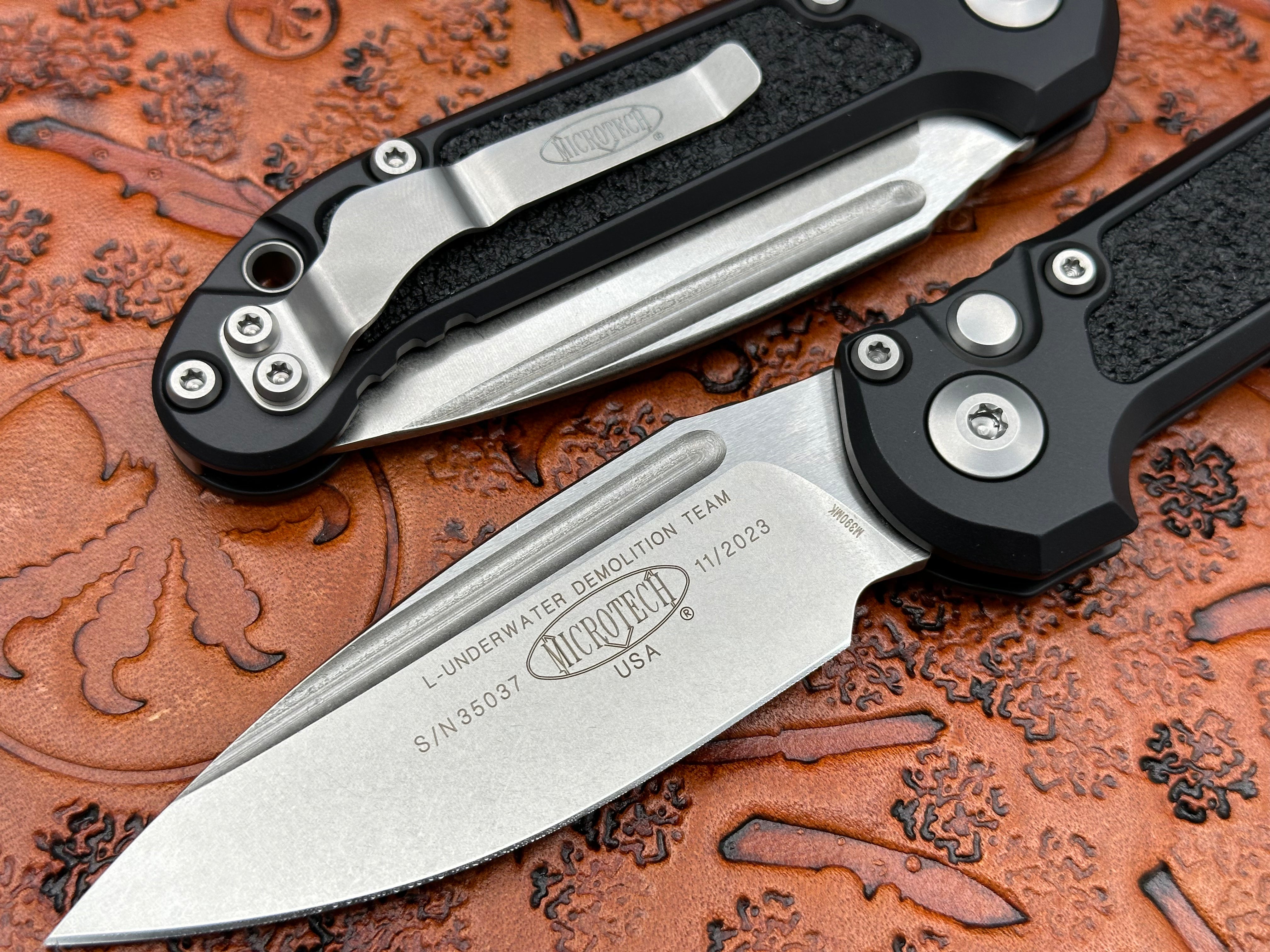 Microtech LUDT Gen III S/E Stonewash 1135-10 - Tristar Edge