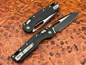 Microtech MSI Single Edge Tri-Grip Polymer Black Standard 210T-1 PMBK - Tristar Edge
