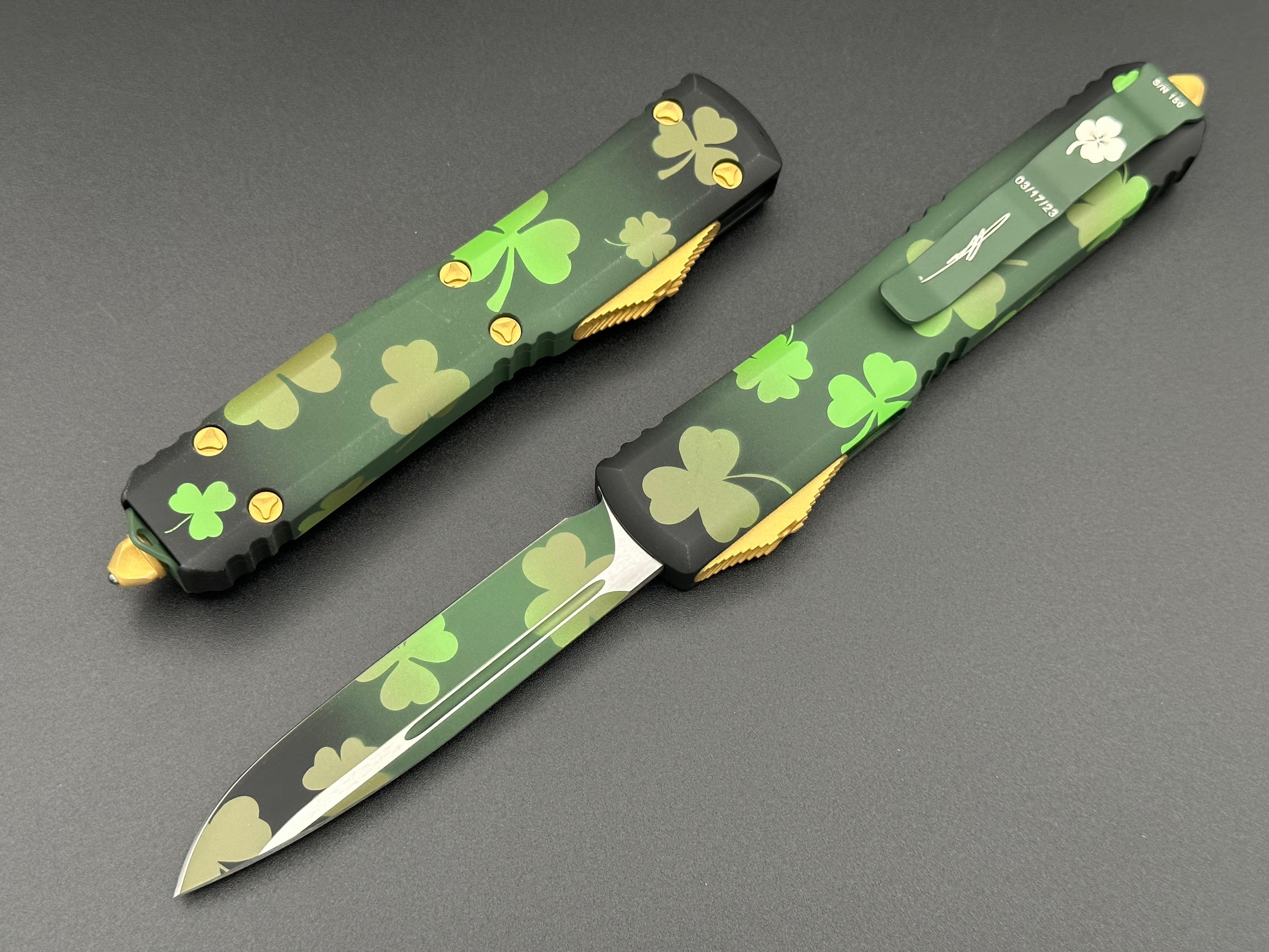 Ultratech S/E Signature Series SPD Green Standard Gold Hardware 121-1 SPDS - Tristar Edge