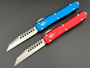 Bundle Deal: Ultratech Warhound Signature Series Blue & Red Stonewash Standard - Tristar Edge