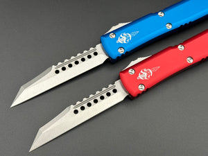 Bundle Deal: Ultratech Warhound Signature Series Blue & Red Stonewash Standard - Tristar Edge