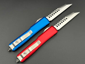 Bundle Deal: Ultratech Warhound Signature Series Blue & Red Stonewash Standard - Tristar Edge