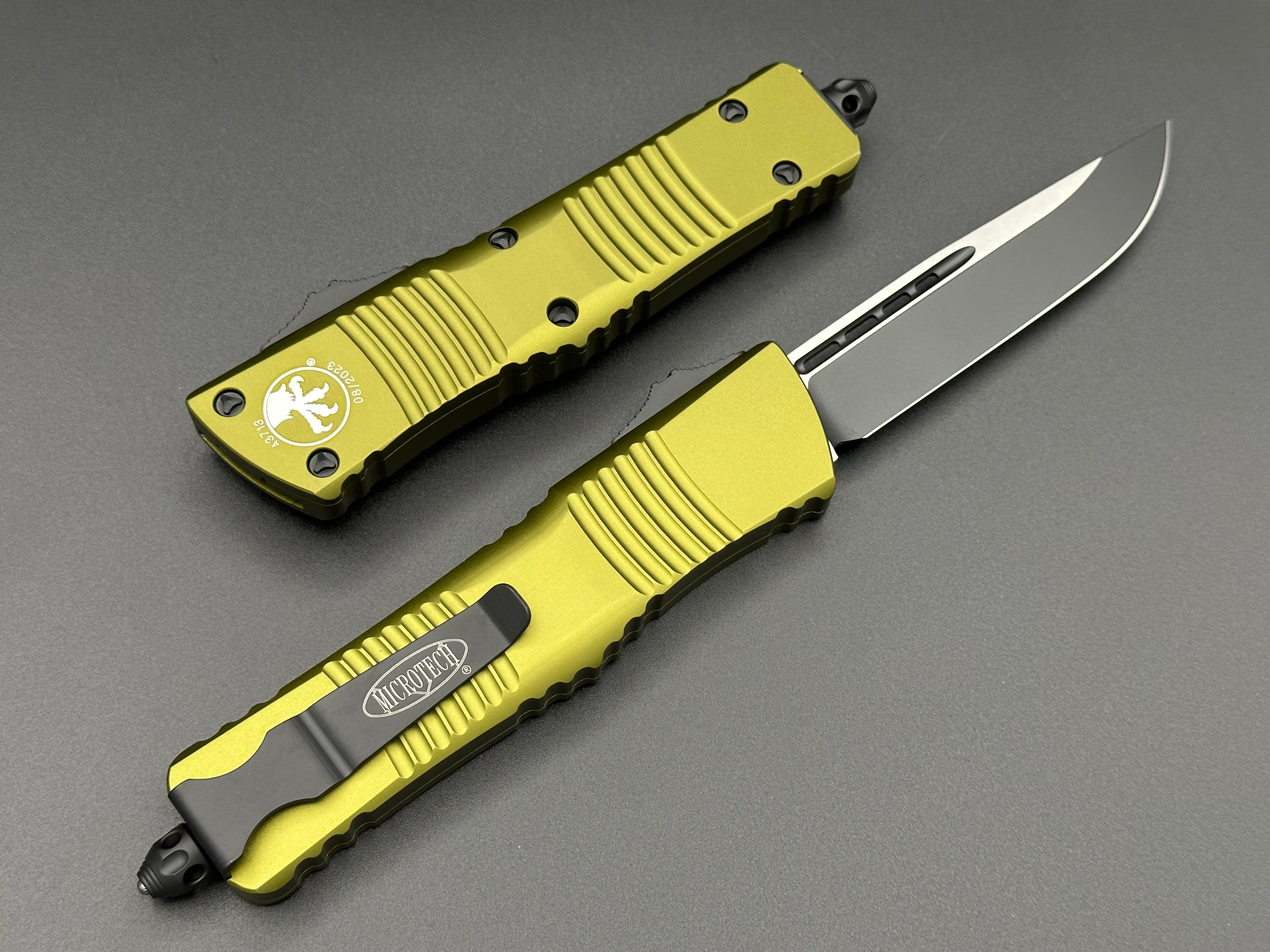 Microtech Combat Troodon OD Green Standard 143-1 OD - Tristar Edge