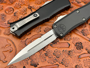 Microtech Mini Hera Stonewash Bayonet Standard 1701M-10 - Tristar Edge
