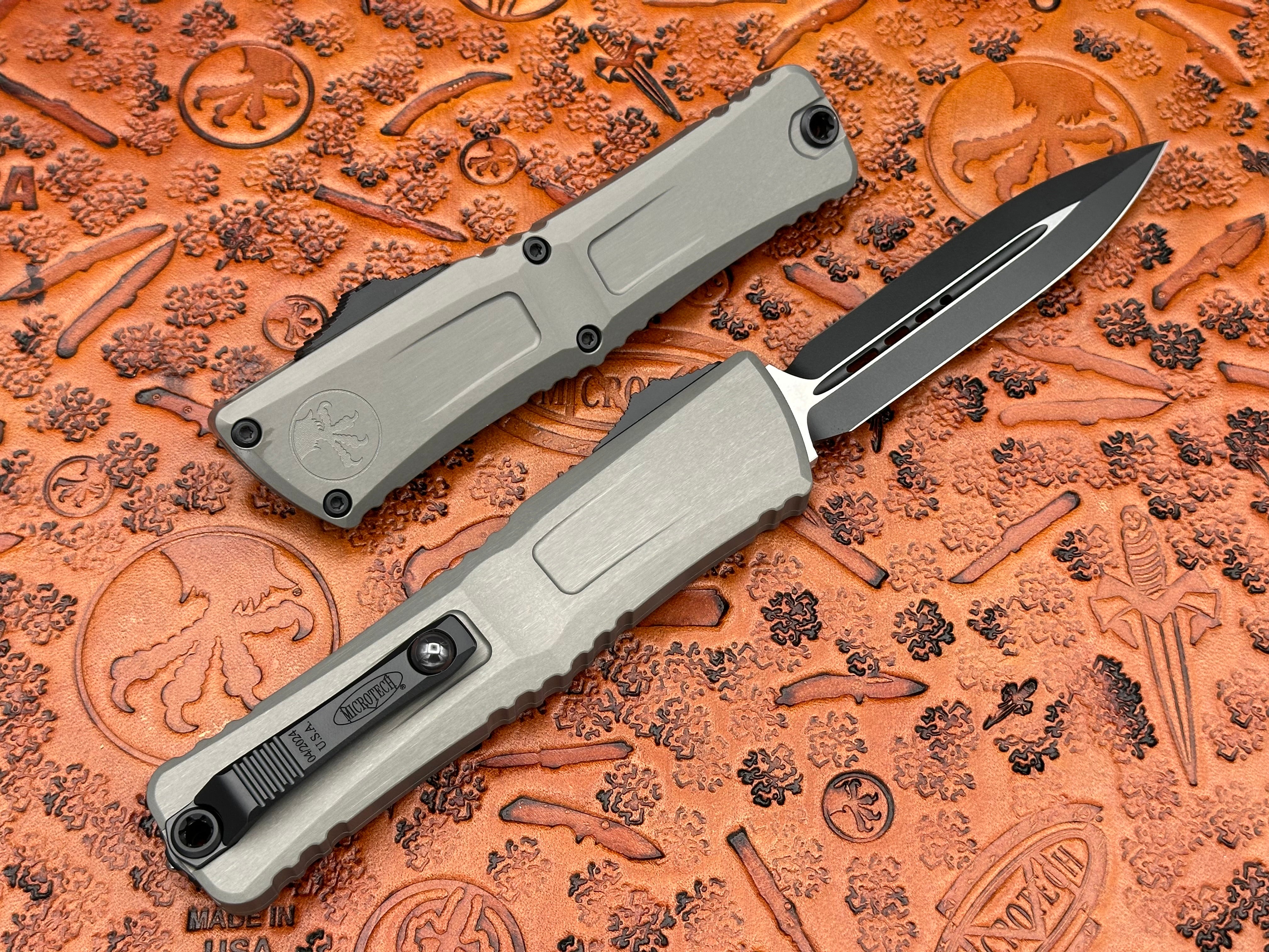 Microtech Combat Troodon Natural Clear Gen III Double Edge Standard 1142-1 NC - Tristar Edge