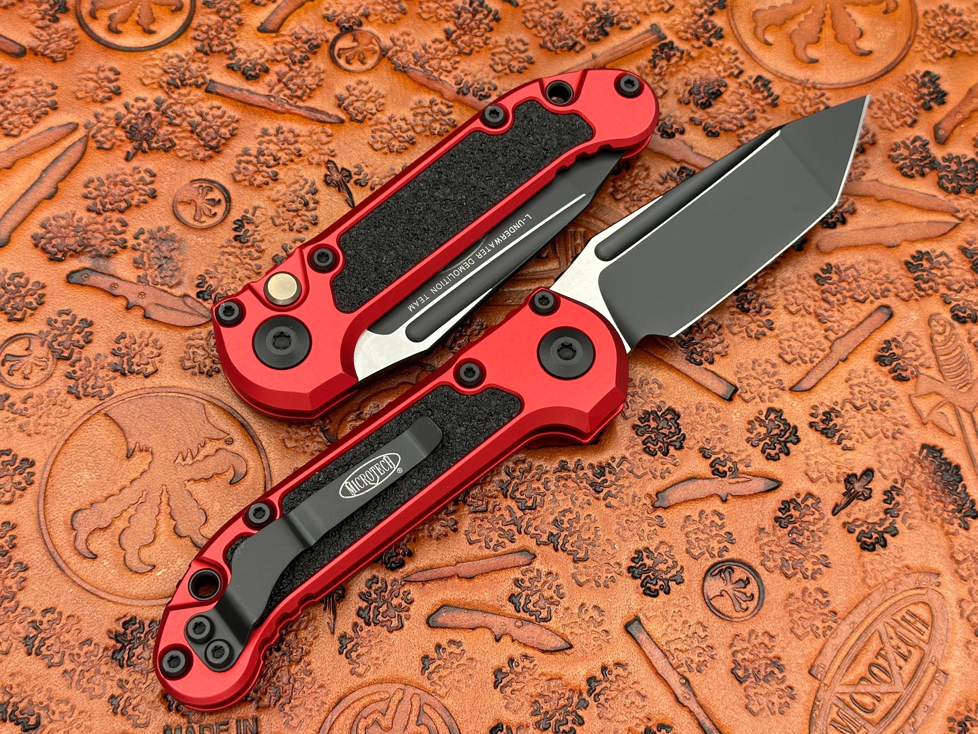Microtech LUDT Tanto Edge Gen III RED Standard 1136-1 RD