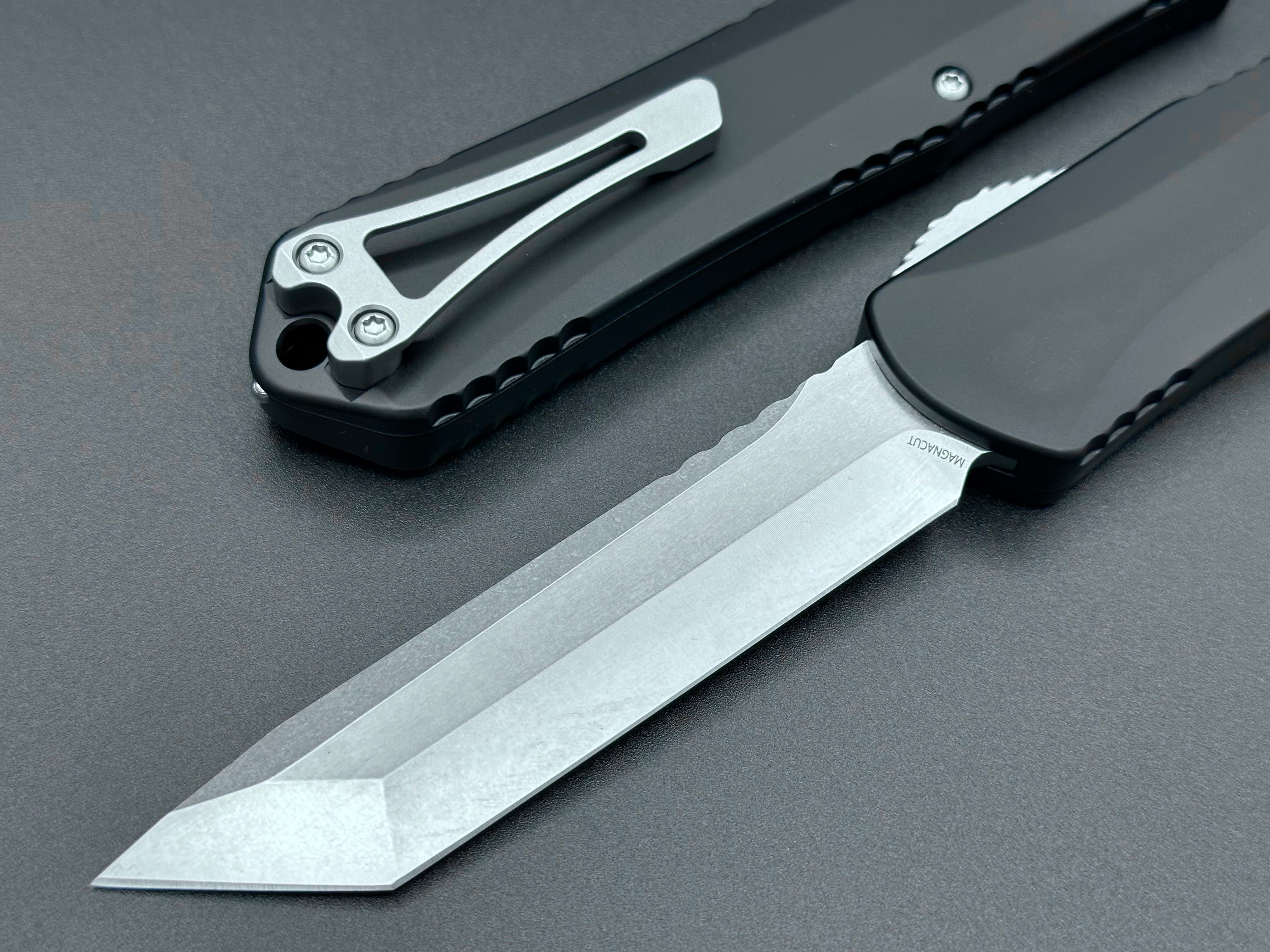 Heretic Knives Manticore X Tanto Stonewash H031-2A - Tristar Edge