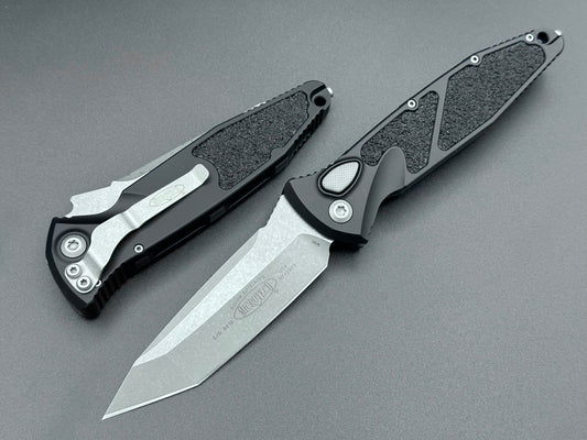 Microtech Knives Socom Elite Auto Tanto Apocalyptic Standard 161A-10 AP - Tristar Edge