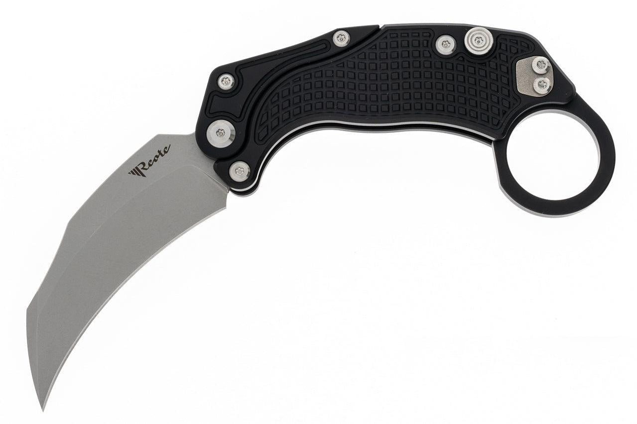 Reate EXO-K Gravity Karambit Black Stonewashed - Tristar Edge