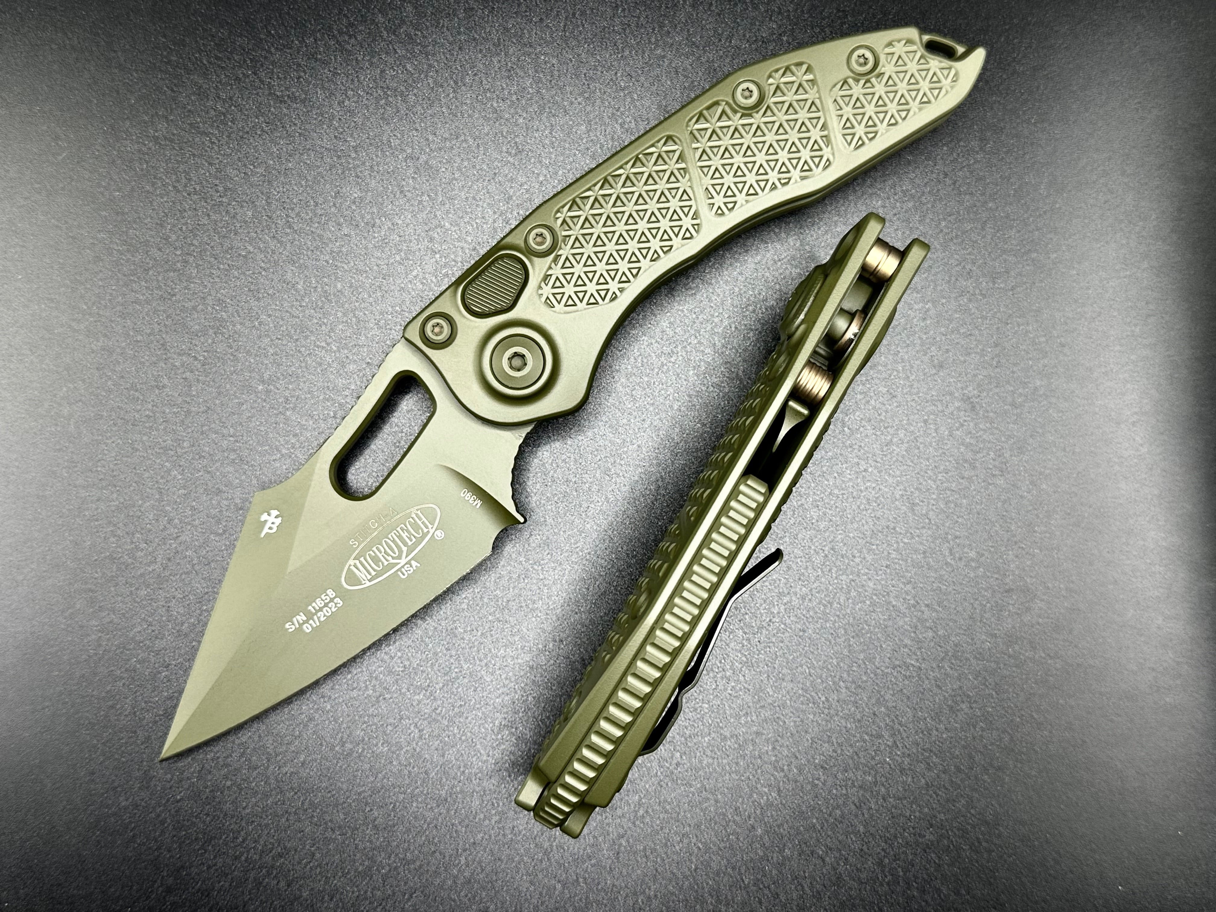 Stitch S/E Cerakote OD Green - Tristar Edge