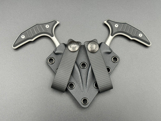 Double Bee S/E Wharncliffe Signature Series Full Serrated 218D-9 GTBKS - Tristar Edge