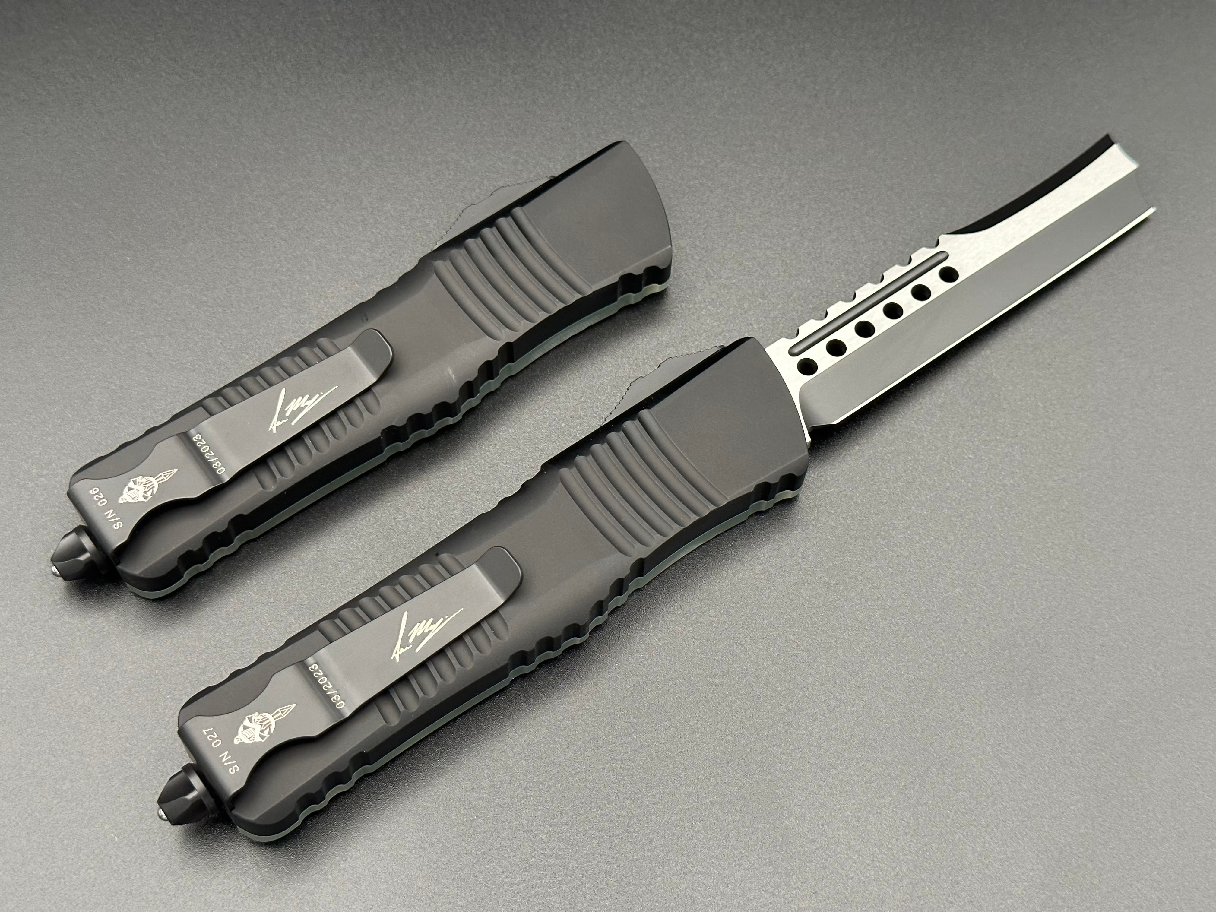 Combat Troodon Hellhound Razor Jade Green G-10 Composite Top 219R-1 GT ...