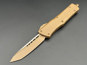 Combat Troodon T/E Delta Tan Cerakote 144-1CT-CTA - Tristar Edge