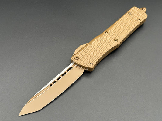 Combat Troodon T/E Delta Tan Cerakote 144-1CT-CTA - Tristar Edge