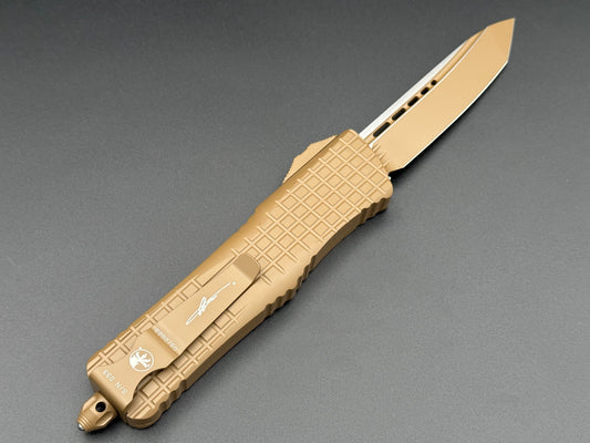 Combat Troodon T/E Delta Tan Cerakote 144-1CT-CTA - Tristar Edge
