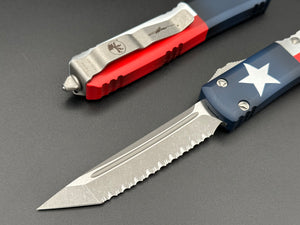 Ultratech T/E Full Serrated Bladeshow Texas Apocalyptic 123-12 BSTX - Tristar Edge