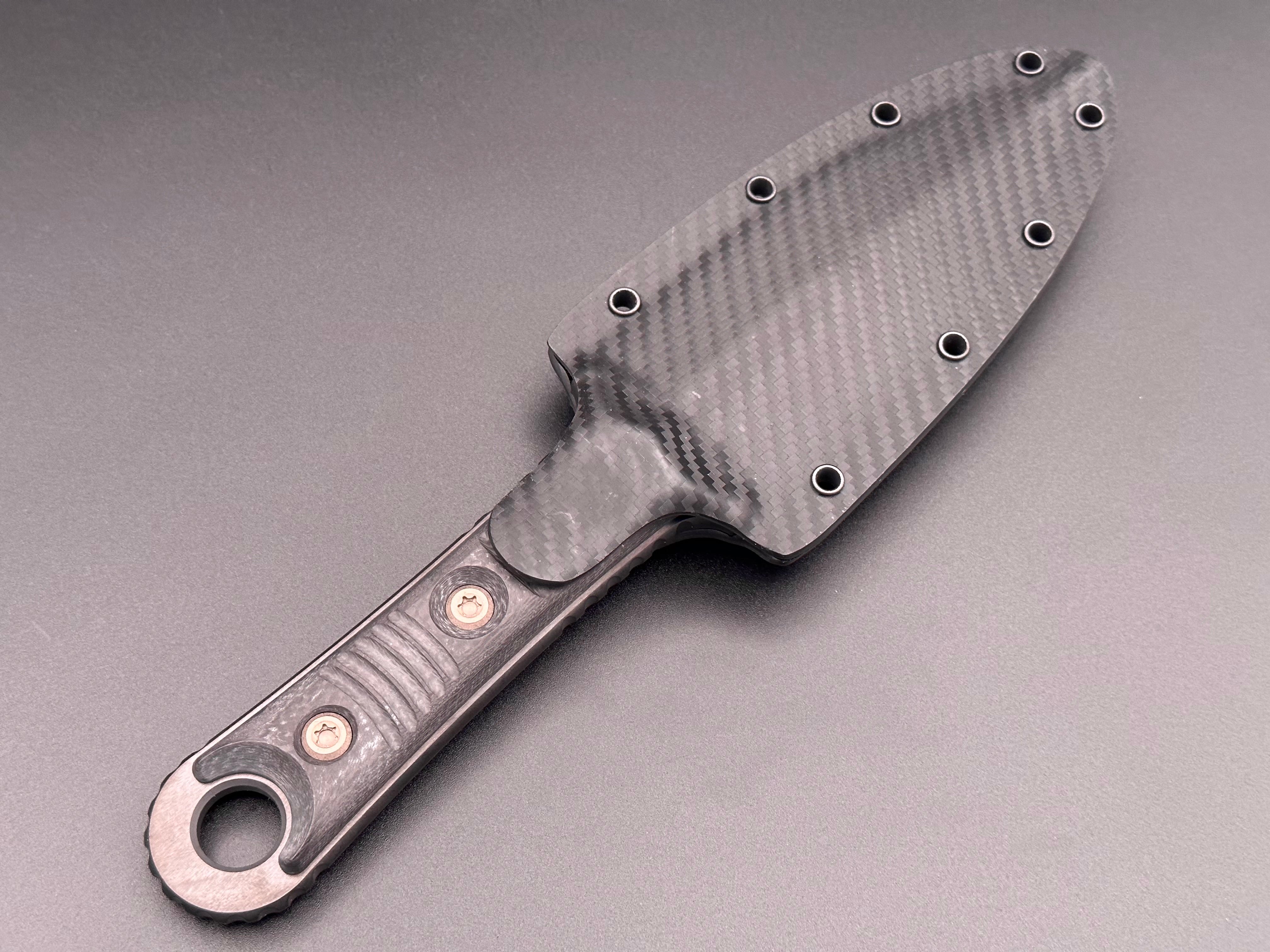 SBD D/E DLC Standard Carbon Fiber Handle 201-1DLCCFS - Tristar Edge