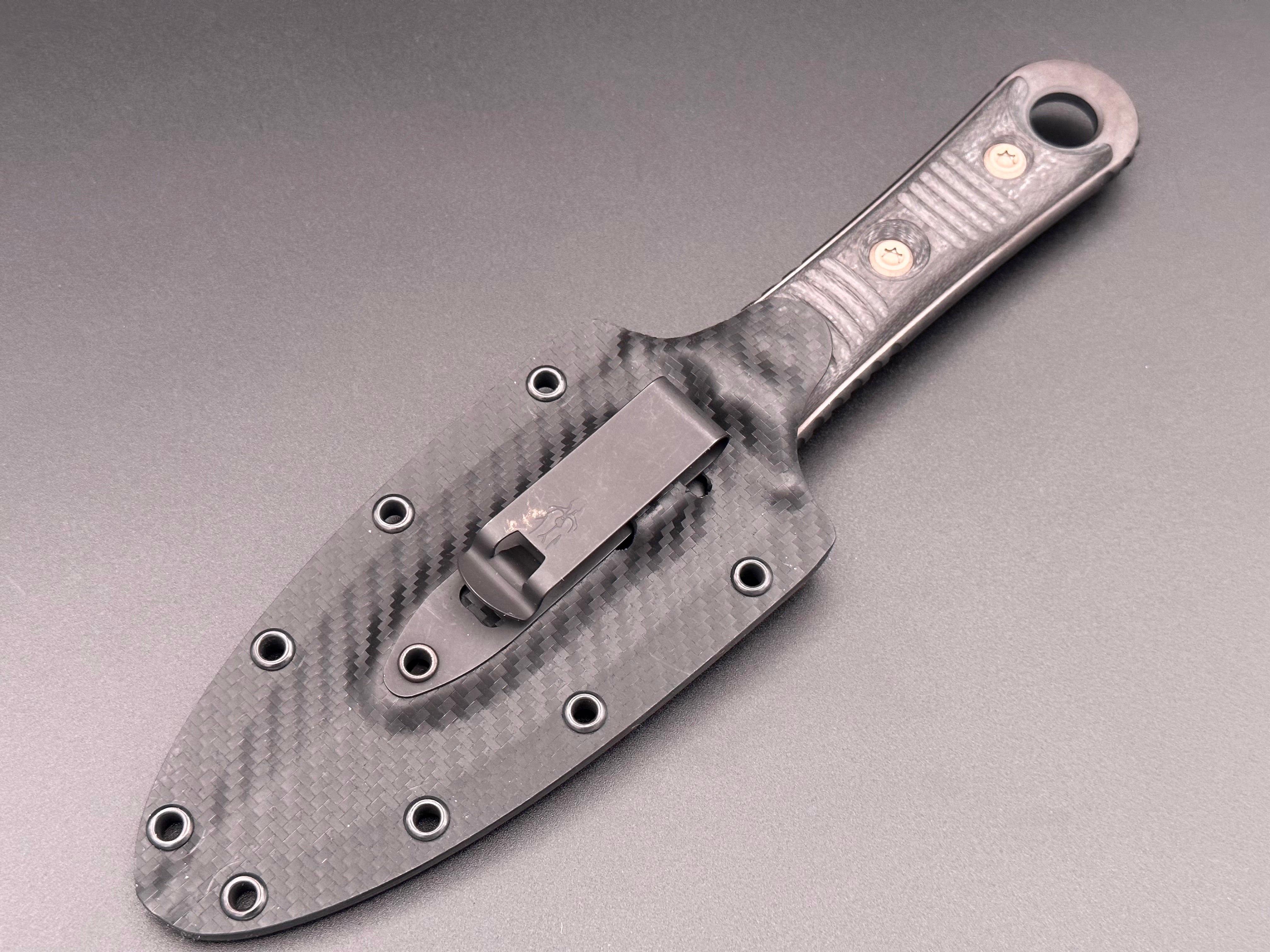 SBD D/E DLC Standard Carbon Fiber Handle 201-1DLCCFS - Tristar Edge