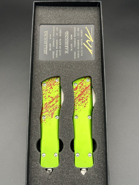 Combat Troodon Hellhound & Warhound Zombie Set 219-10SETZTS