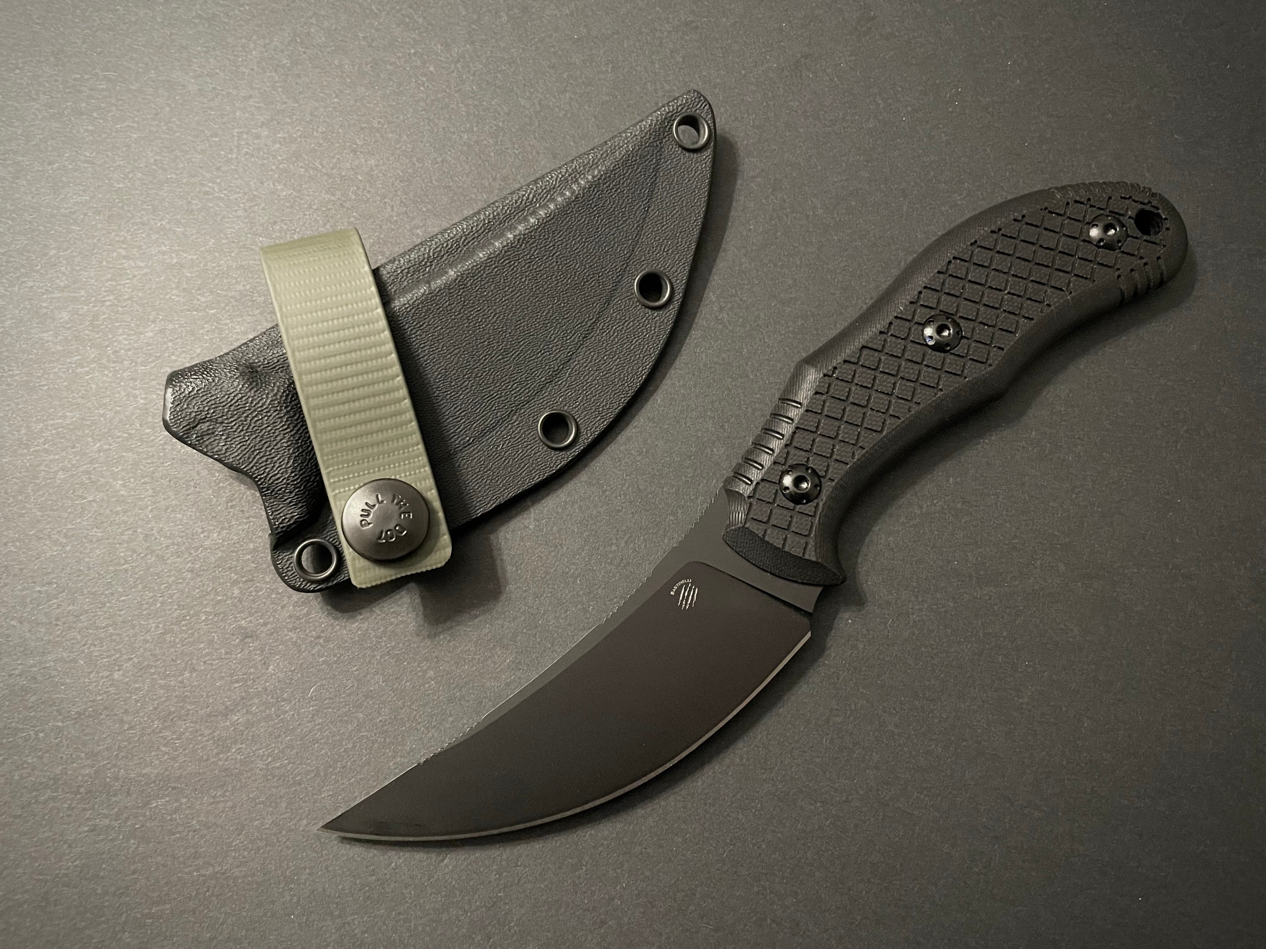 Bastinelli Knives Chopper Fixed Blade - Tristar Edge