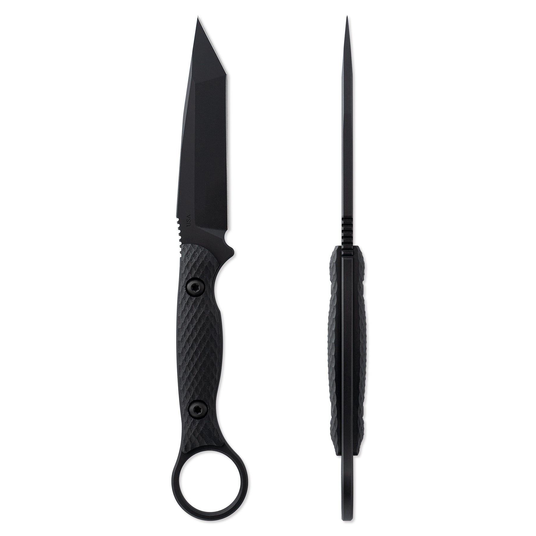 Toor Knives SERPENT Shadow Black - Tristar Edge