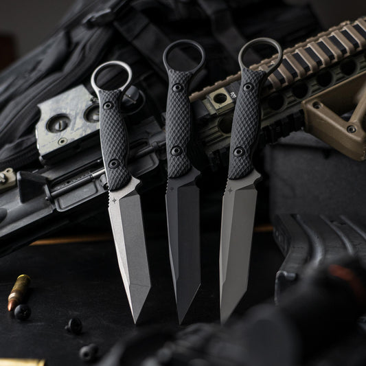 Toor Knives SERPENT Shadow Black - Tristar Edge
