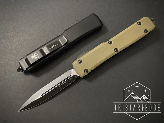 Ultratech D/E OD Green G-10 Composite Top Signature Series 122-1 GTODS - Tristar Edge