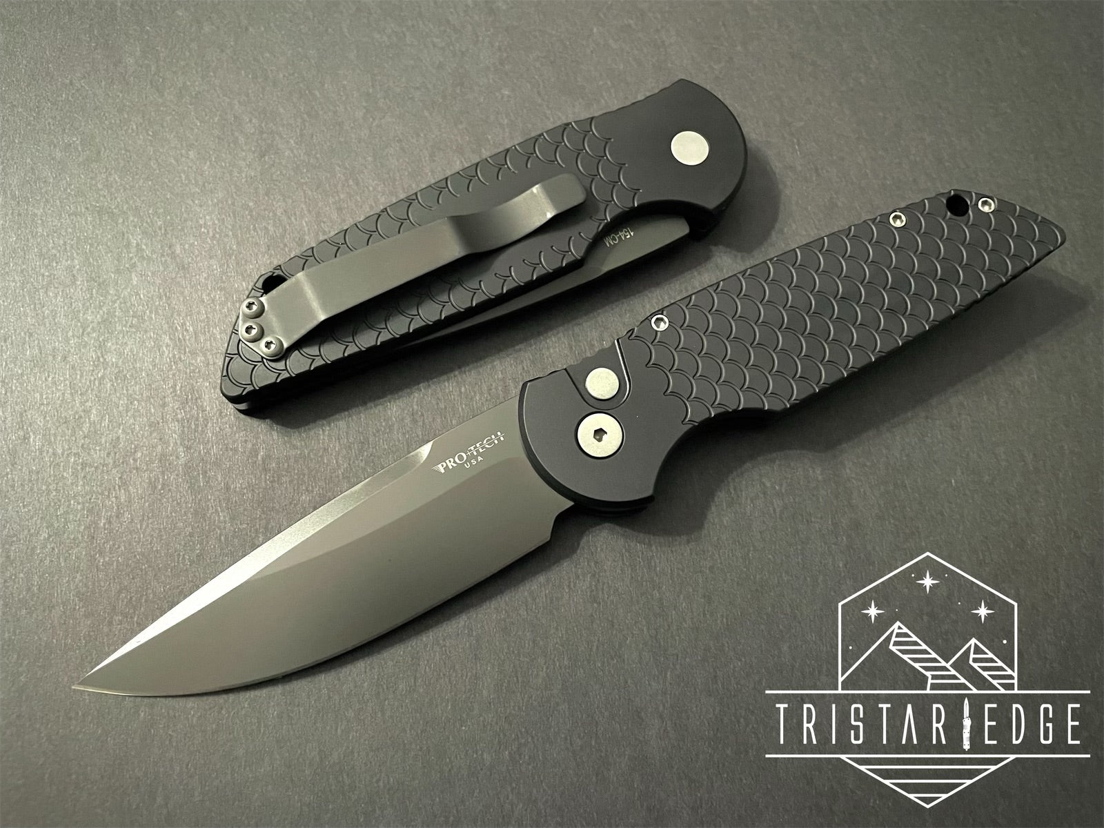 TR-3 X1 Tactical Response Automatic Knife Fish Scale – Tristar Edge