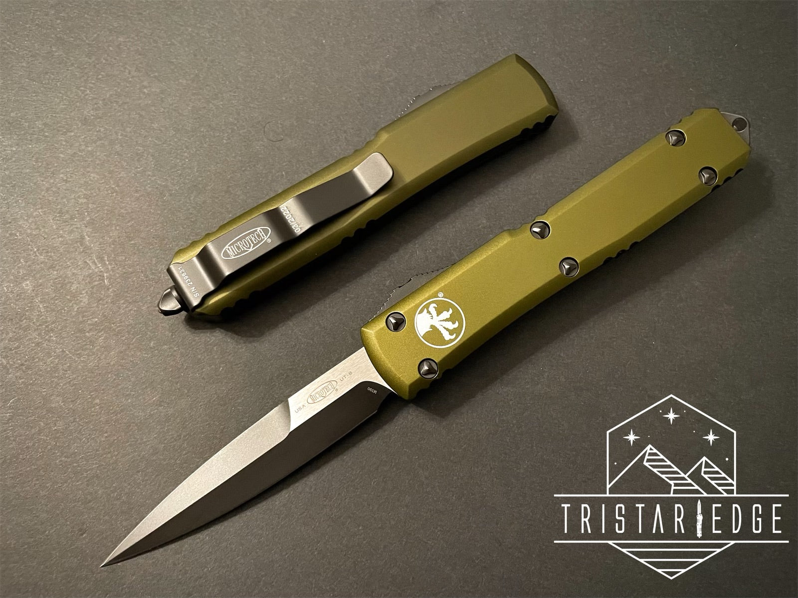 Ultratech Bayonet OD Green Standard 120-1 OD - Tristar Edge